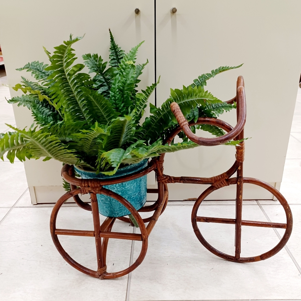 Boho Rattan Planter - Picture 9 of 9